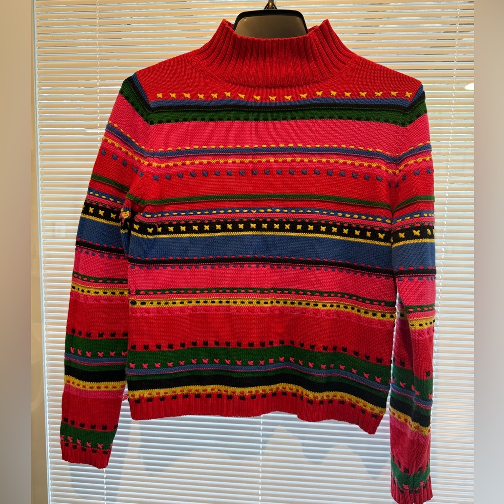 Pendleton vintage multi colored Sweater size small